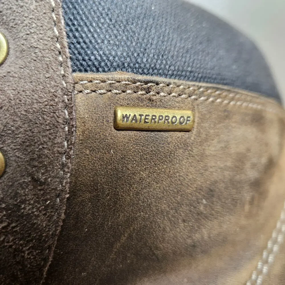 Hiking Outdoor Timberland Men’s Waterproof Boots Brown Leather Size 13 Gorpcore